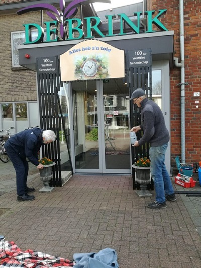 opzetten erepoort